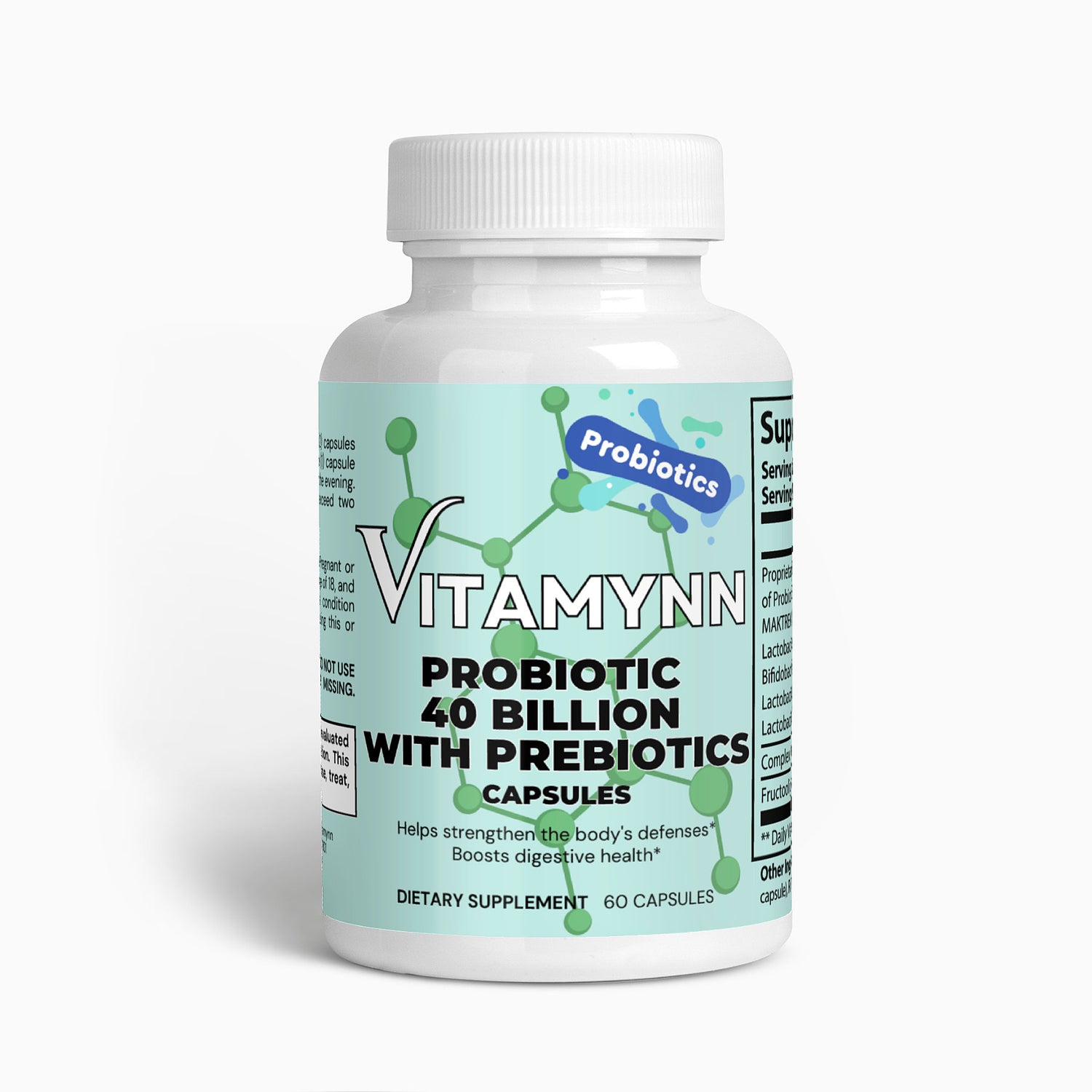 Probiotic 40 Billion with Prebiotics