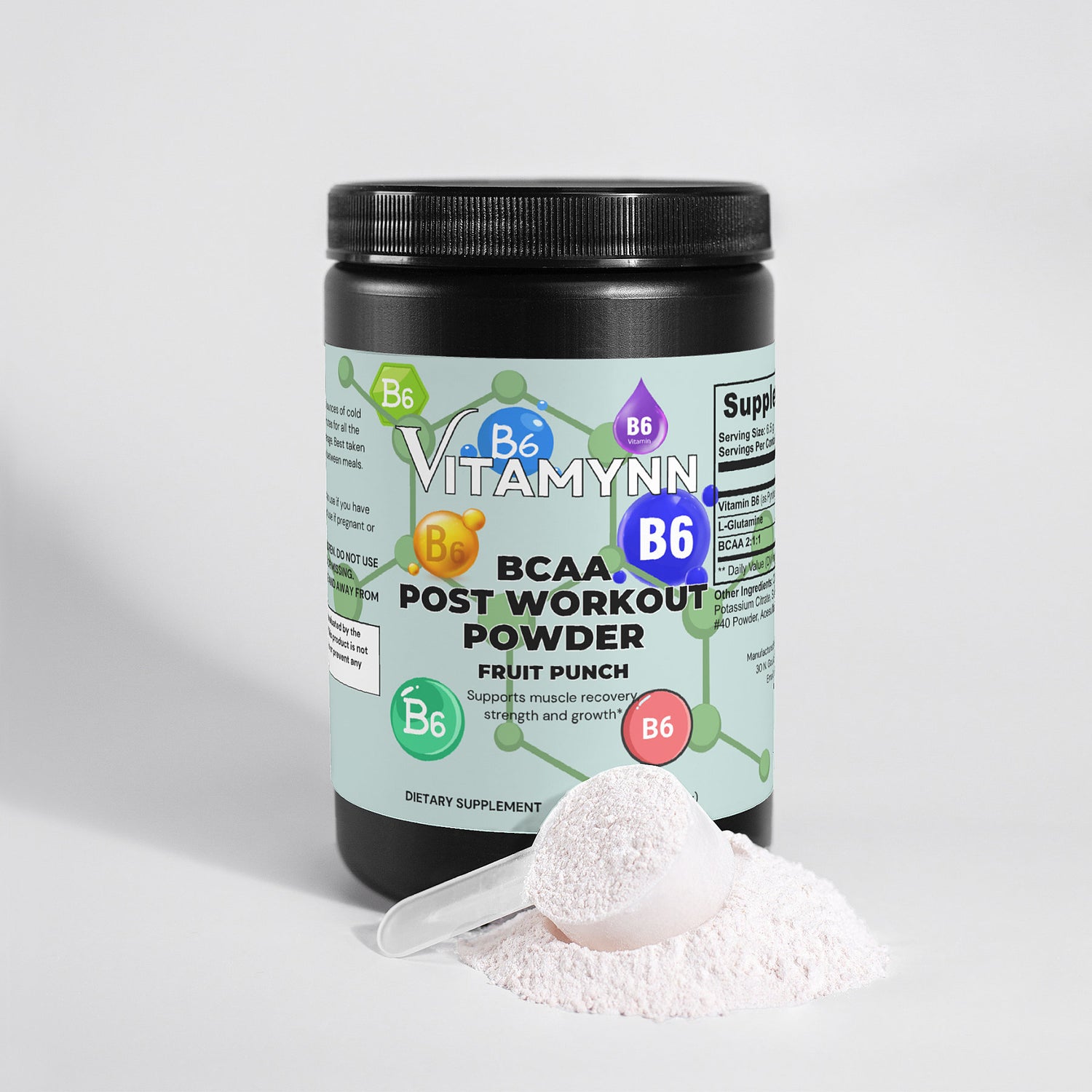 BCAA Post Workout Powder (Fruit Punch)