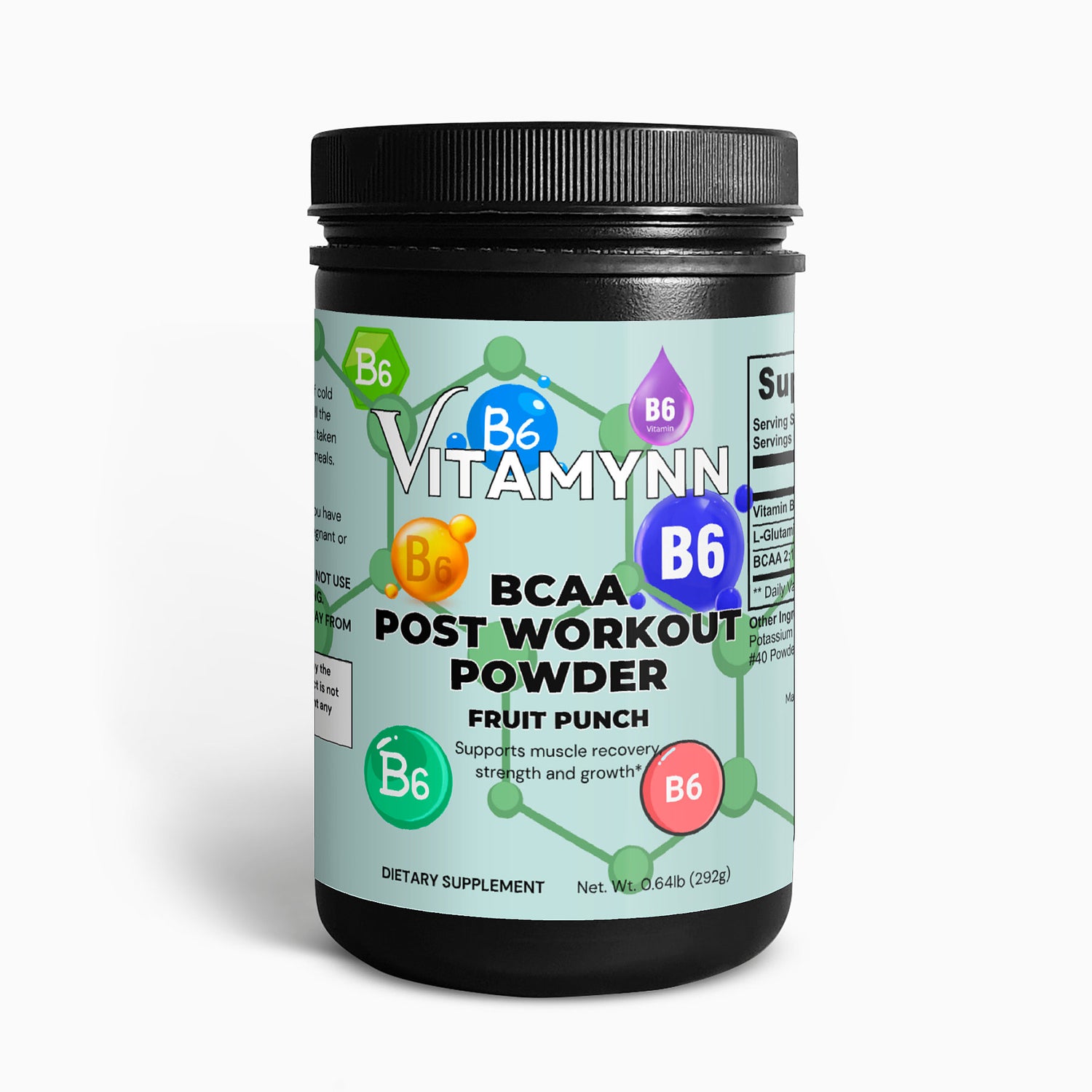 BCAA Post Workout Powder (Fruit Punch)