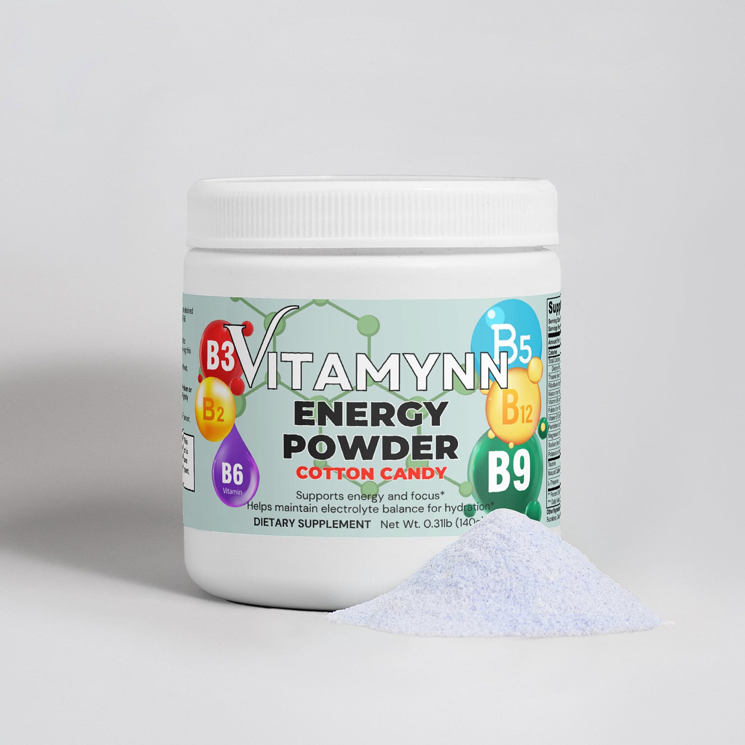 Energy Powder (Cotton Candy)