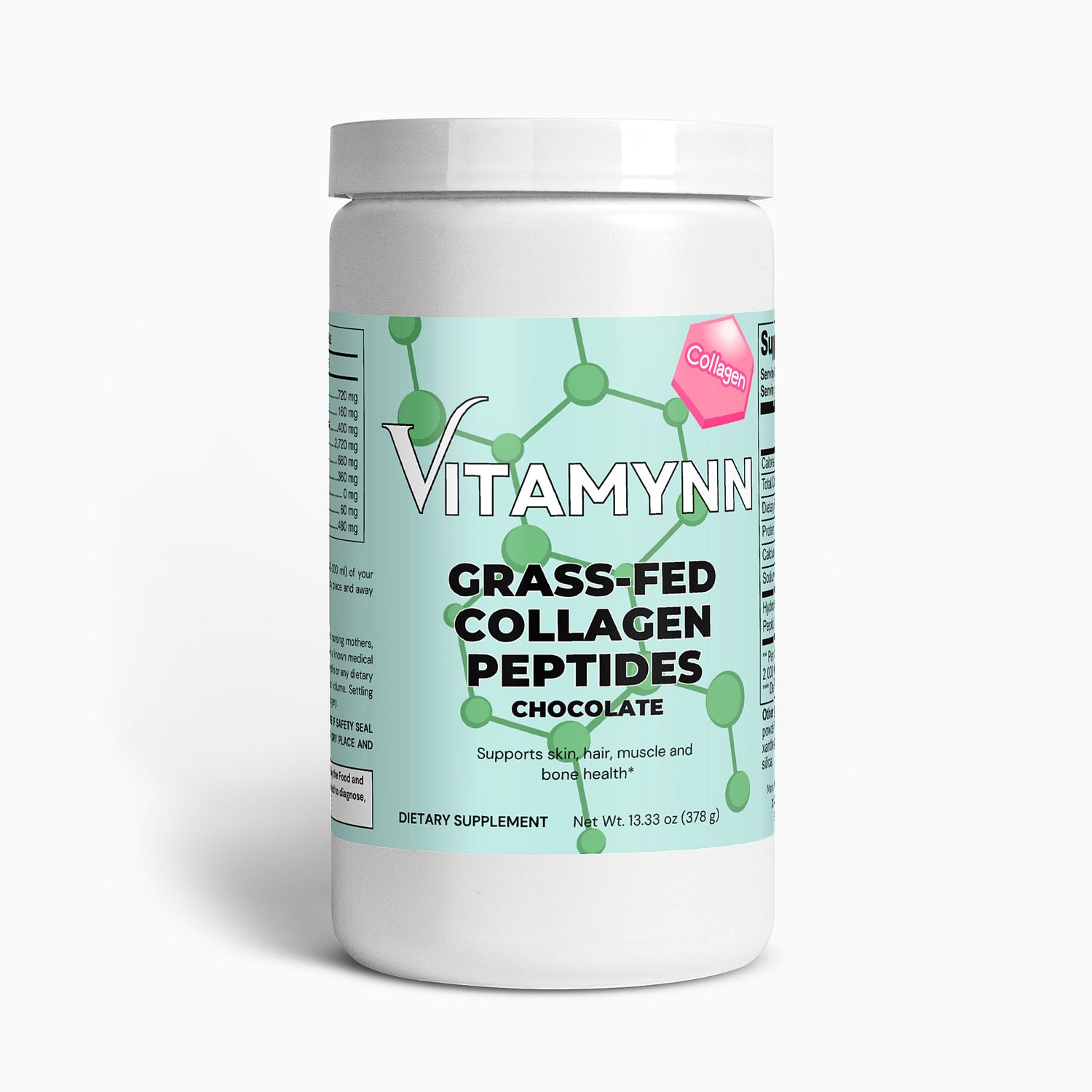 Grass-Fed Collagen Peptides Powder (Chocolate)