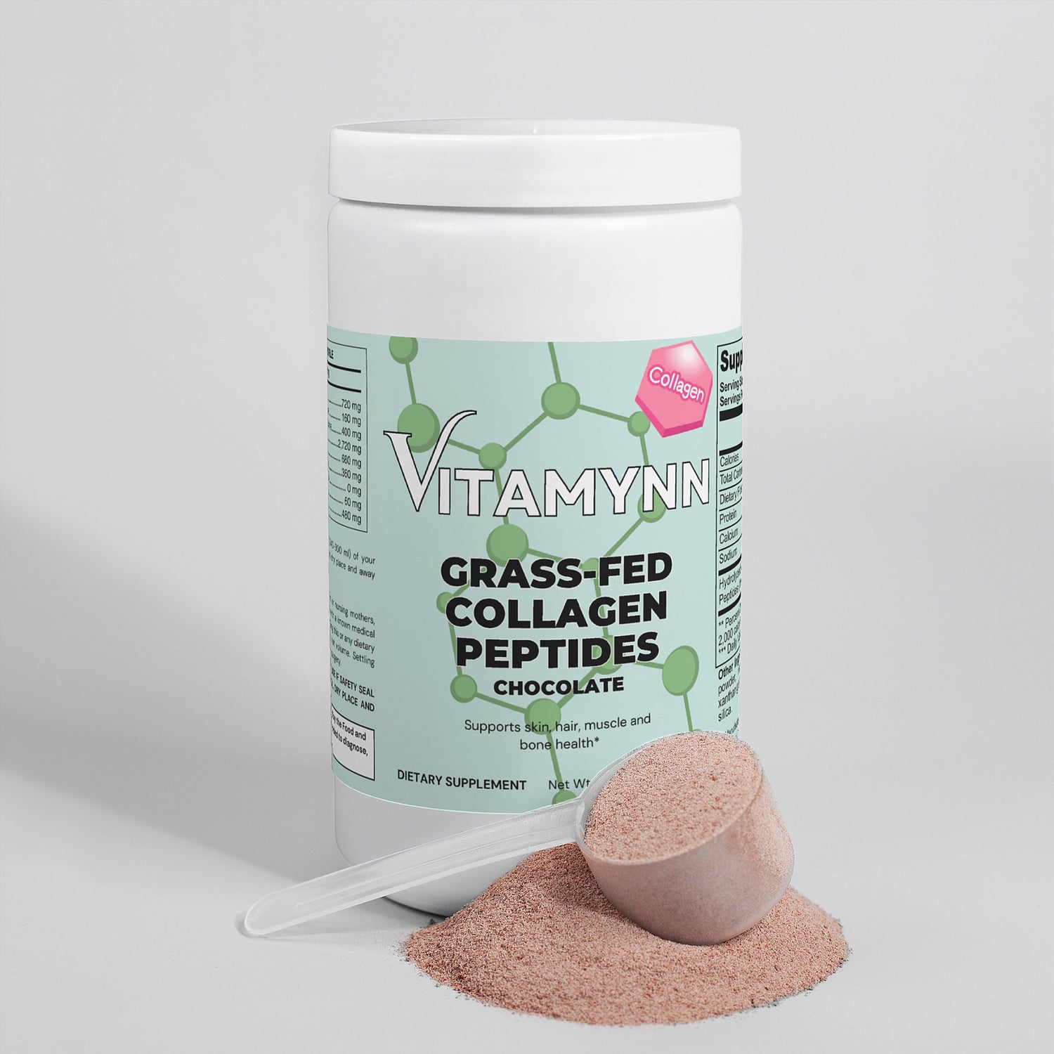 Grass-Fed Collagen Peptides Powder (Chocolate)