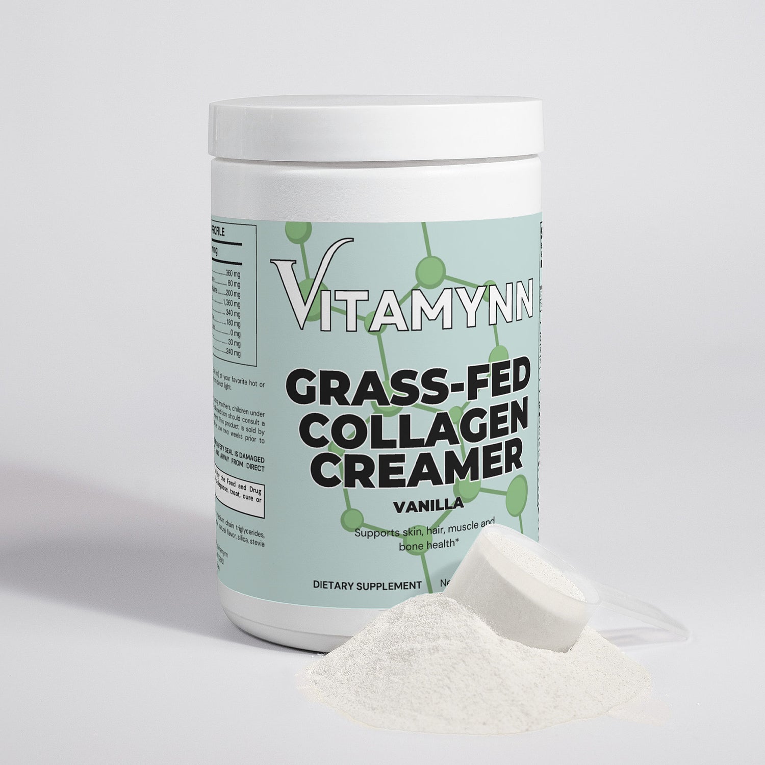 Grass-Fed Collagen Creamer (Vanilla)