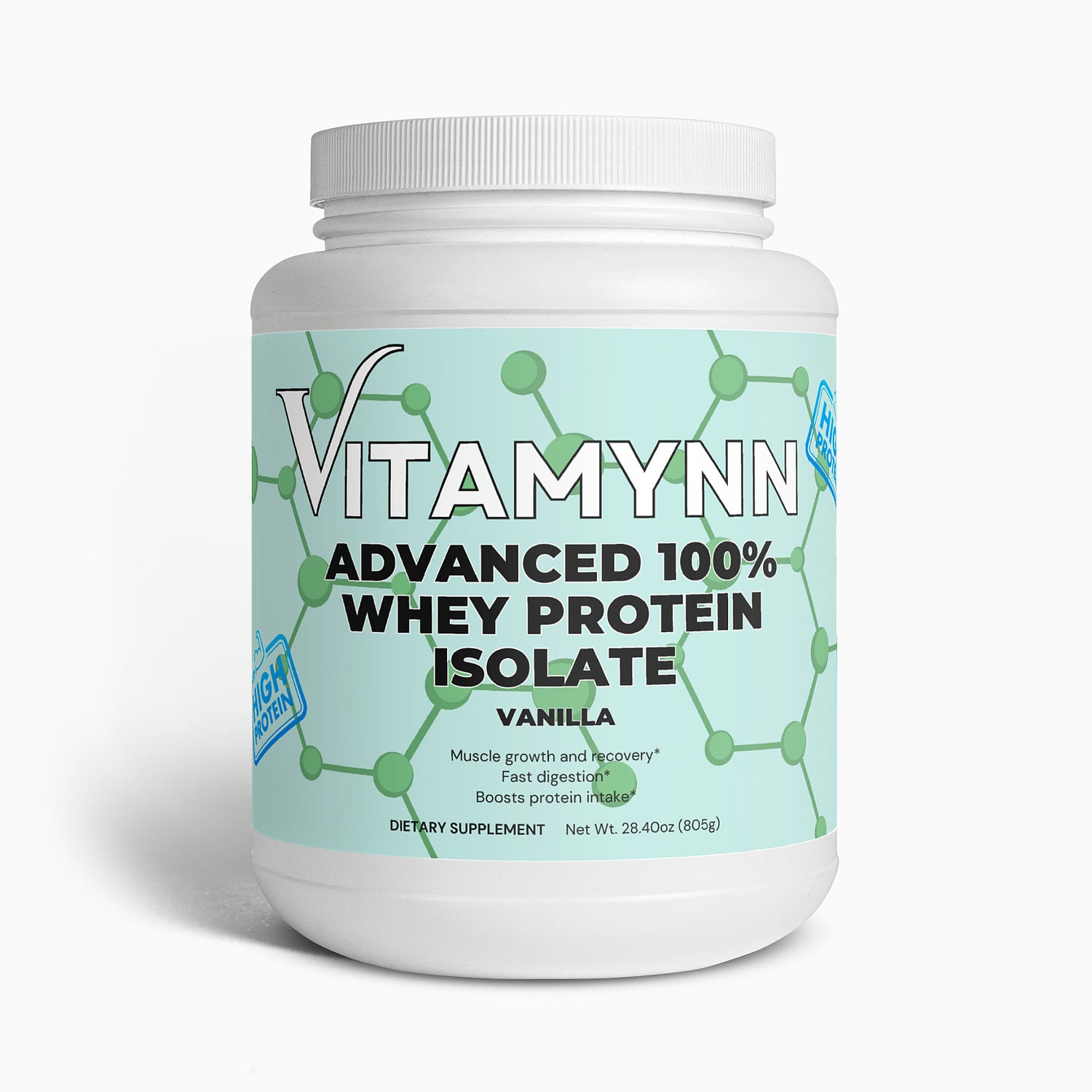 Advanced 100% Whey Protein Isolate (Vanilla)