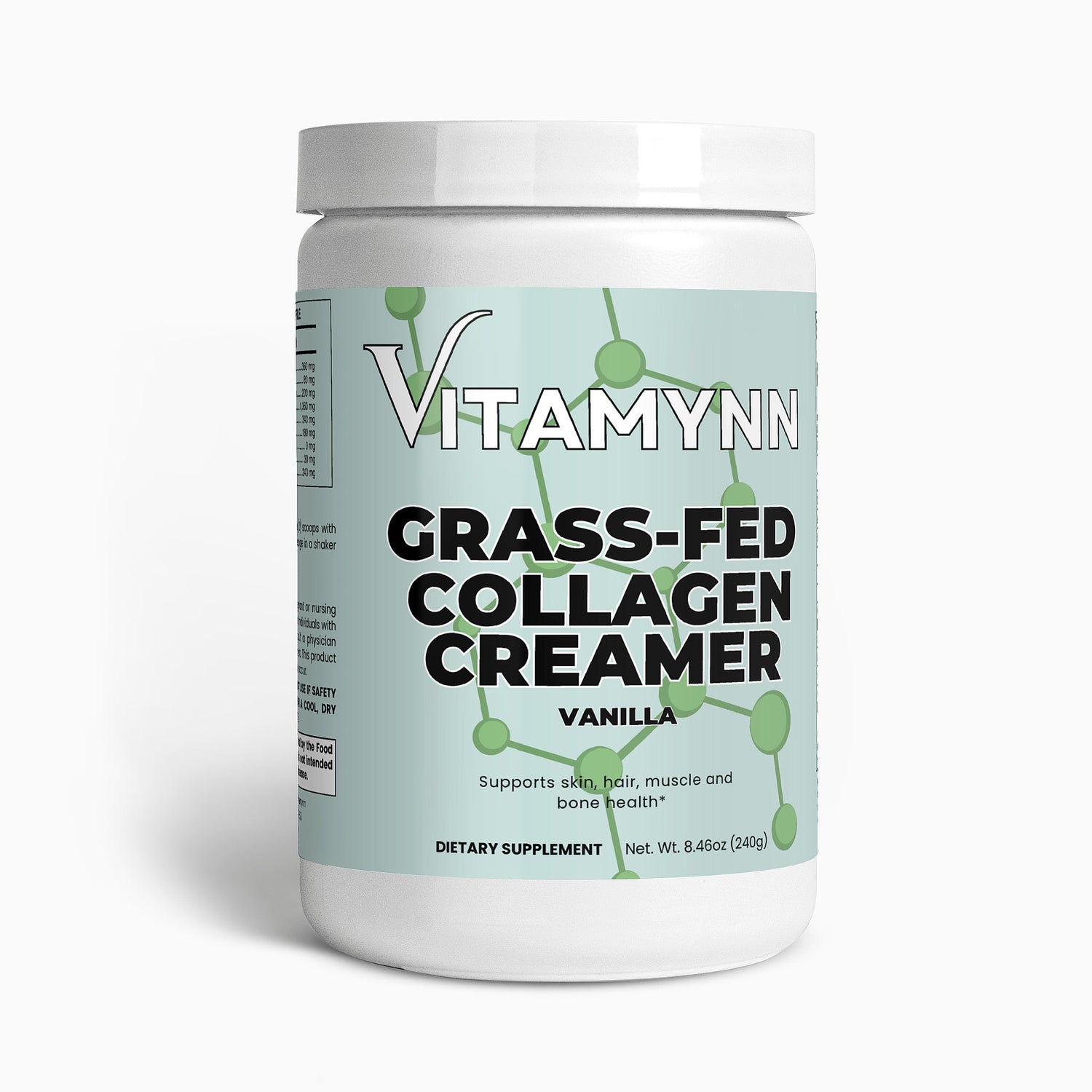 Grass-Fed Collagen Creamer (Vanilla)